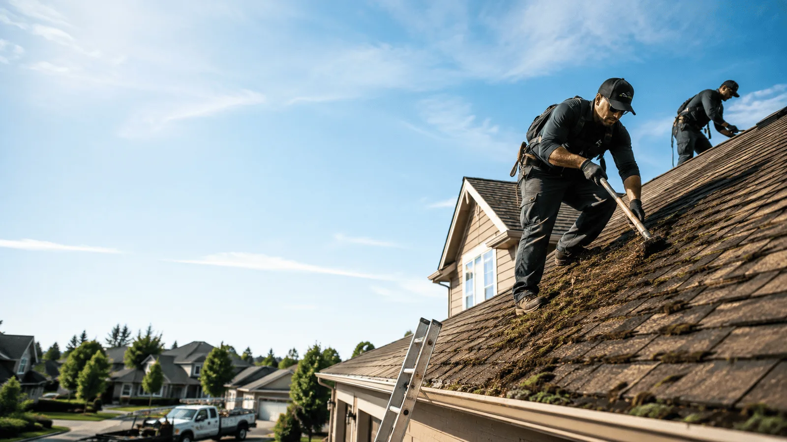Roof Moss Removal in Fleetville, PA near me